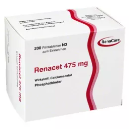 RENACET 475 mg filmbelagda tabletter, 200 st