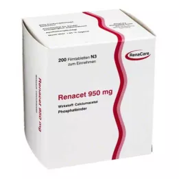 RENACET 950 mg filmbelagda tabletter, 200 st