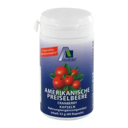 PREISELBEERE Amerikanska 400 mg kapslar, 60 st