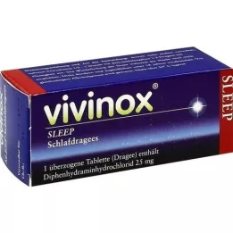 VIVINOX Sov Sov sömndrage överdriven flik., 50 st