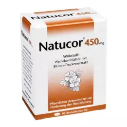 NATUCOR 450 mg filmdragerade tabletter, 50 st