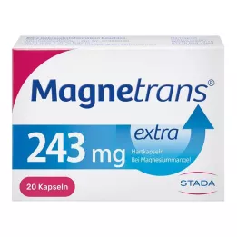MAGNETRANS extra 243 mg hårda kapslar, 20 st