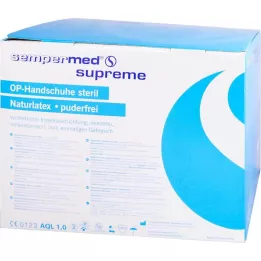 SEMPERMED Supreme OP-Handskar sterila pulverfria storlek 8,5, 50X2 st