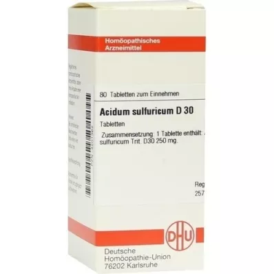 Acidum Sof D30, 80 st Acidum Sof D30, 80 st