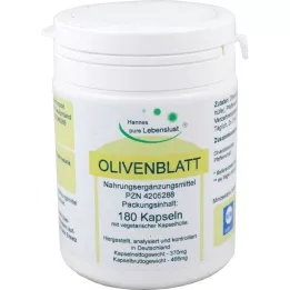 OLIVENBLATT-Extrakt Vegi Kapslar, 180 st