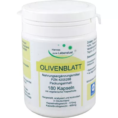 OLIVENBLATT-Extrakt Vegi Kapslar, 180 st OLIVENBLATT-Extrakt Vegi Kapslar, 180 st