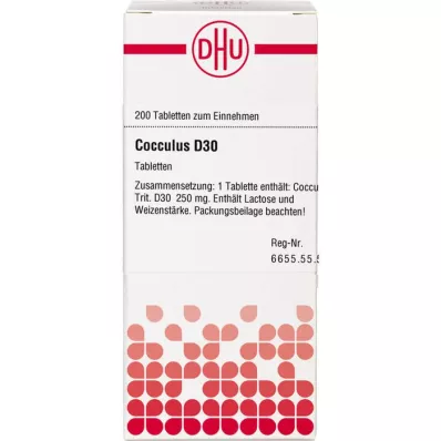 Cocculus D30, 200 st Cocculus D30, 200 st