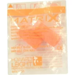 HOWARD Leight Matrix Orange Hearing Protection Plug,st
