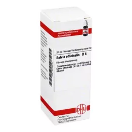 SALVIA OFFICINALIS D6 Spädning, 20 ml
