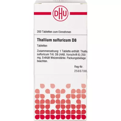 Thallium Sof D 8, 200 st