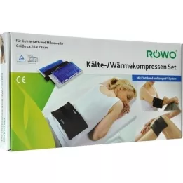 RÖWO Kall och varm kompress M. Klettbandagest., 1 P