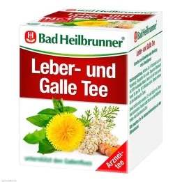 BAD HEILBRUNNER Tefilterpåsar för lever och galle, 8X1,75 g