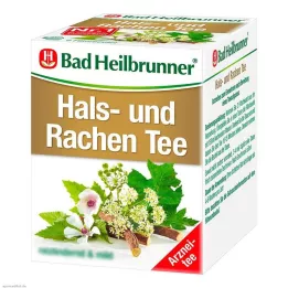 BAD HEILBRUNNER Tefilterpåsar för hals och hals, 8X1,75 g