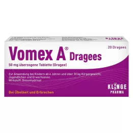 VOMEX A Dragees 50 mg dragerade tabletter, 20 st