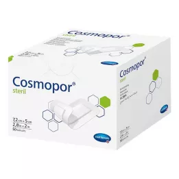 COSMOPOR sterilt sårförband 5x7,2 cm, 50 st