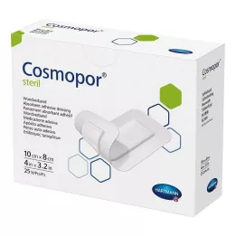 COSMOPOR sterilt sårförband 8x10 cm, 25 st