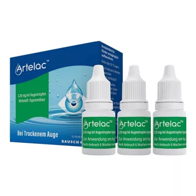 ARTELAC Ögondroppar, 3X10 ml ARTELAC Ögondroppar, 3X10 ml