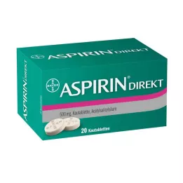 ASPIRIN Direkttuggtabletter, 20 st