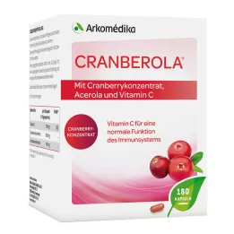 CRANBEROLA kapslar, 180 st