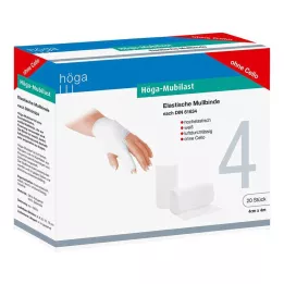 HÖGA-MUBILAST Fixeringsbandage 4 cmx4 m utan cellofan, 20 st