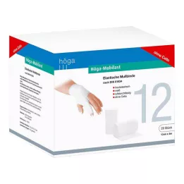 HÖGA-MUBILAST Fixeringsbandage 12 cmx4 m utan cellofan, 20 st