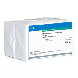 HÖGA-KOMPRESSEN OP 10x20 cm icke-steril 8-lagers, 100 st