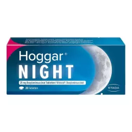 HOGGAR Natttabletter, 20 st