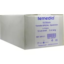 GIPSBINDE TEMEDIA SPECIAL 12 CMX3 M, 10 st
