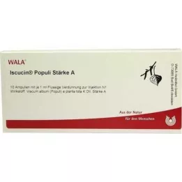 ISCUCIN populi styrka A-ampuller, 10X1 ml