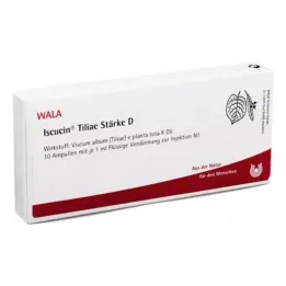 ISCUCIN tiliae Styrka D Ampull, 10X1 ml