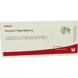 ISCUCIN tiliae Styrka G-ampuller, 10X1 ml