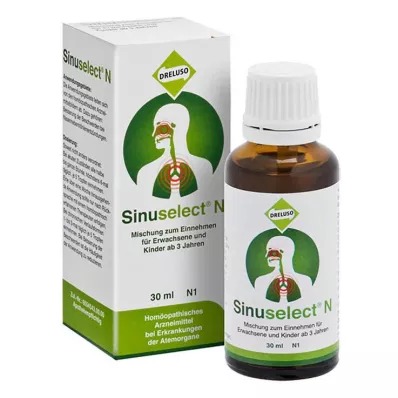 SINUSELECT N droppar, 30 ml