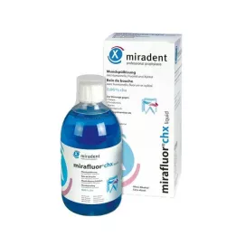 MIRADENT Munvatten mirafluor CHX 0,06%, 500 ml