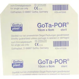 Gota-Por sårplåster steril 60x100 mm, 1 st