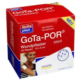 GOTA-POR Sårplåster steril 60x100 mm, 50 st