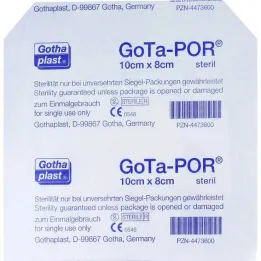 Gota-Por sårplåster steril 80x100 mm, 1 st