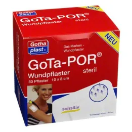 Gota-Por sårplåster steril 80x100 mm, 50 st