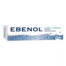 EBENOL 0,25 % grädde, 25 g