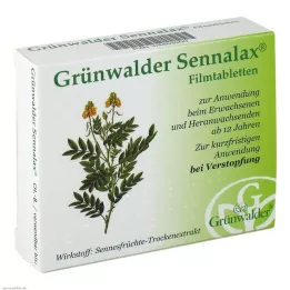 GRÜNWALDER Sennalax filmdragerade tabletter, 30 st