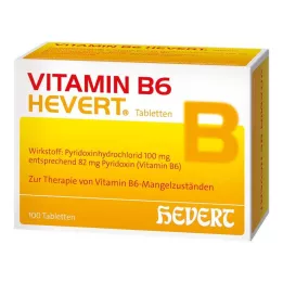 VITAMIN B6 HEVERT tabletter, 100 st