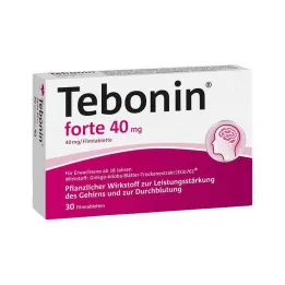 TEBONIN forte 40 mg filmdragerade tabletter, 30 st