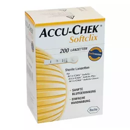 ACCU-CHEK Softclix lansetter, 200 st