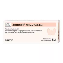 JODINAT 100 μg tabletter, 50 st