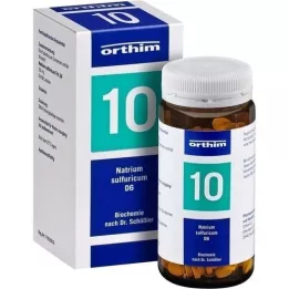 BIOCHEMIE Orthim 10 natriumsulfuricum D 6 tabletter, 400 st