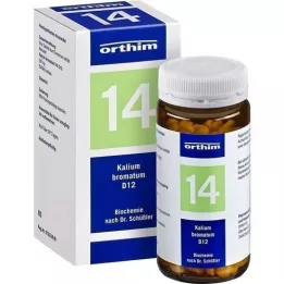 BIOCHEMIE Orthim 14 kaliumbromatum d 12 tabletter, 400 st