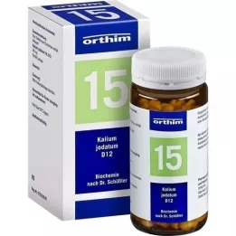 BIOCHEMIE Orthim 15 kaliumjodatum d 12 tabletter, 400 st
