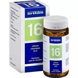 BIOCHEMIE Orthim 16 litiumkloratum d 12 tabell., 400 st