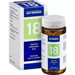 BIOCHEMIE Orthim 18 Calcium sulfuratum D 12 tabletter, 400 st