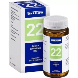 BIOCHEMIE Orthim 22 kalciumkarbonicum d 12 tabell., 400 st