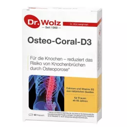 OSTEO CORAL D3 Dr.Wolz kapslar, 60 st